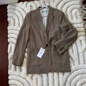 Zara  oversized suit coat
